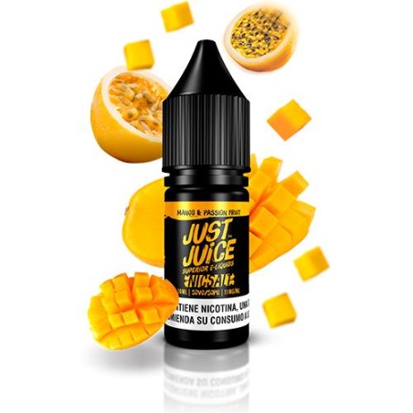 JUST JUICE SALT 10ML - 11 MG (MANGO &PASSION FRUIT)