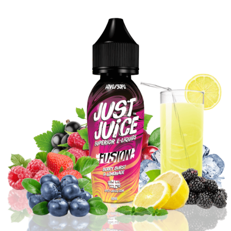 JUST JUICE FUSION BERRY BURST AND LEMONADE 50 ML