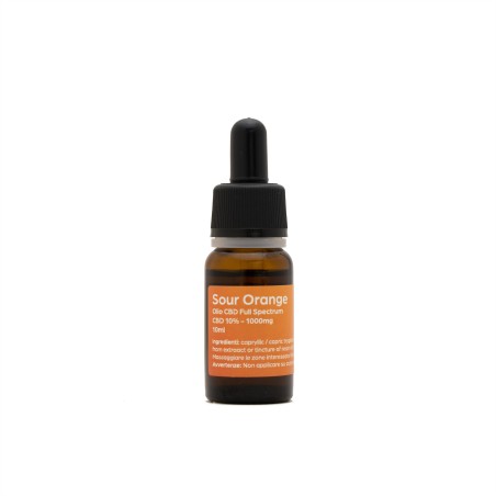 Bote de Aceite CBD 10% - Sour Orange